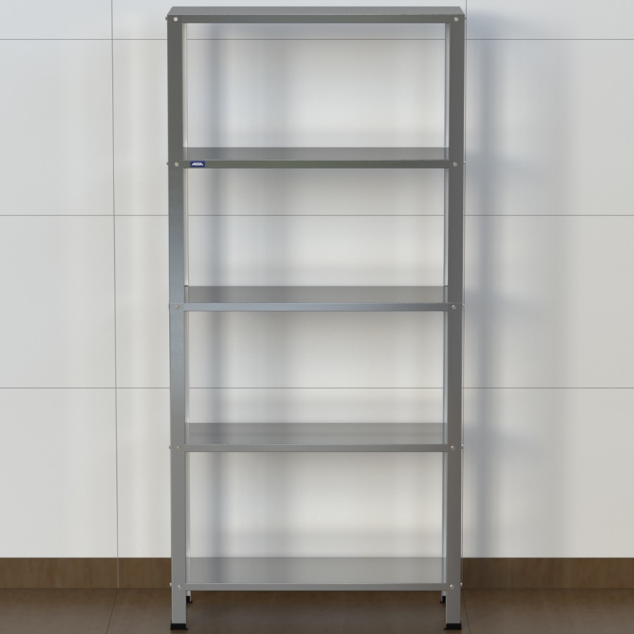 Estante Armário Prateleira Inox 5 Bandejas 300 X 800 Aisa